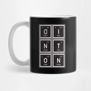 Clinton City | Periodic Table Mug